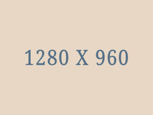 A beige background with the words " 1 2 8 0 x 9 6 0 ".